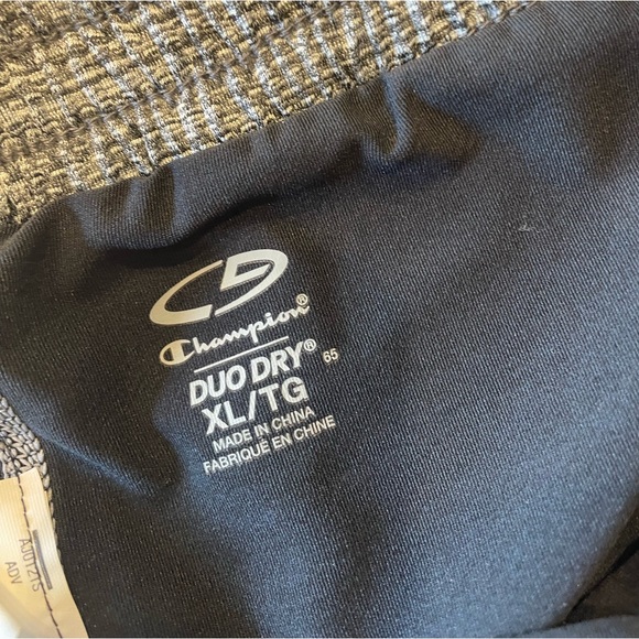 Champion Athletic Shorts, Size XL, Black and grey - Picture 2 of 3